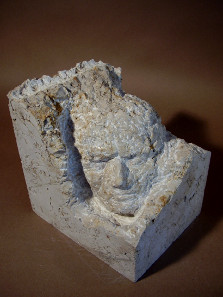 Skulptur 'Auftauchen' von Andreas Prucker
