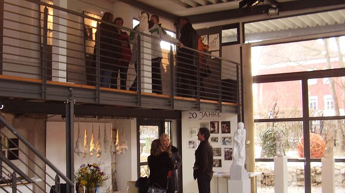 Impression Ausstellung 20 jahre Stadtkunst Regensburg - 4 Künstler stellen aus