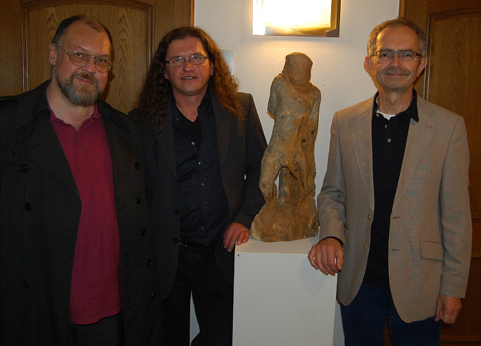 Impression Vernissage / Ausstellung steinwärts - Waldershof 2013