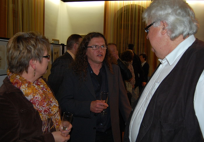 Impression Vernissage / Ausstellung steinwärts - Waldershof 2013