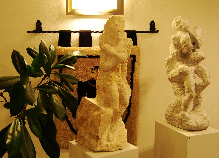 Impression Vernissage / Ausstellung steinwärts - Waldershof 2013